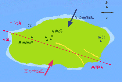 指す にし を の 沖縄 どの 方角 言葉