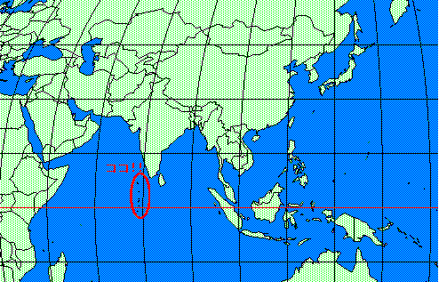 �C���h�m�̒n�}